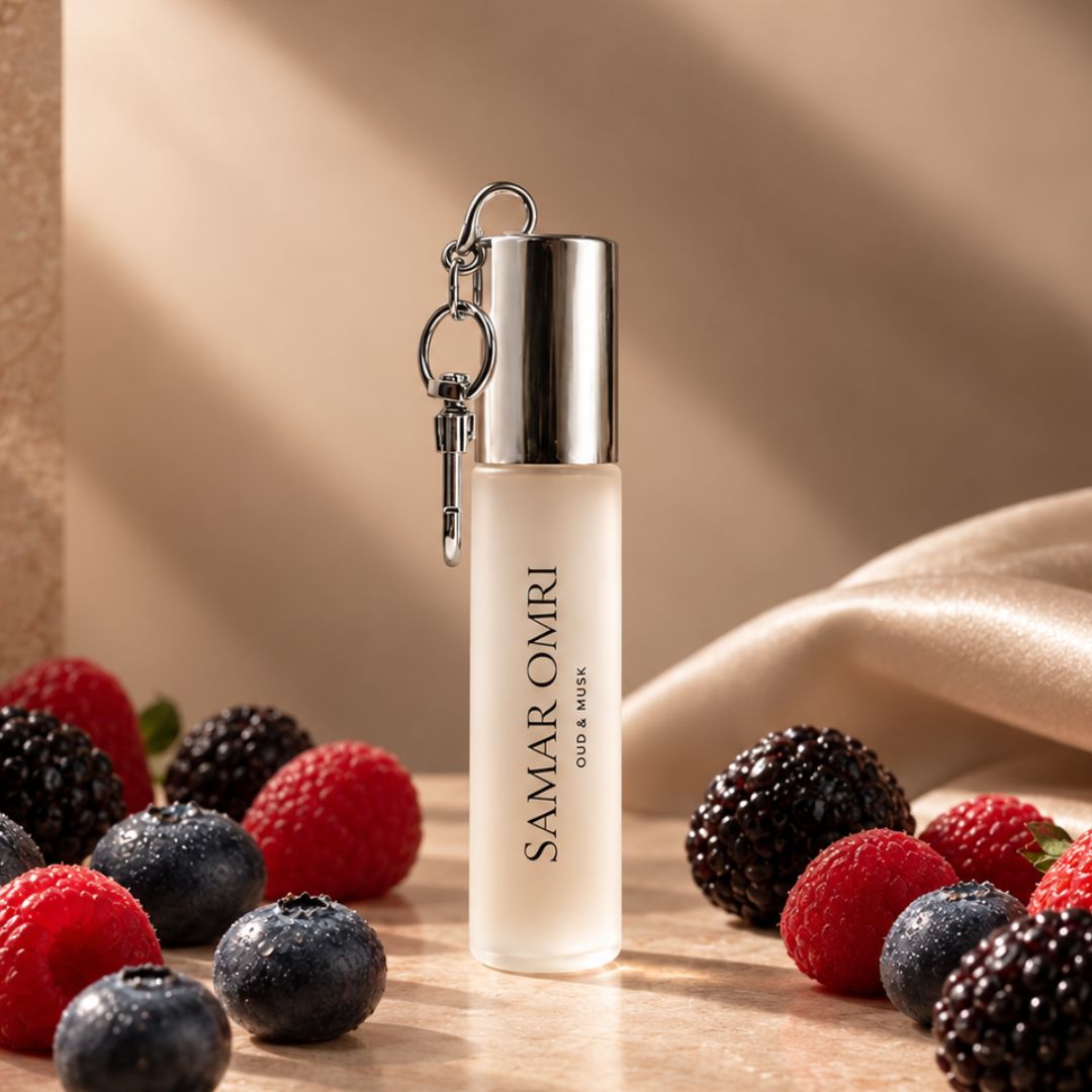 Forbidden Fruit 10ml Keychain Bottle by Samar Omri