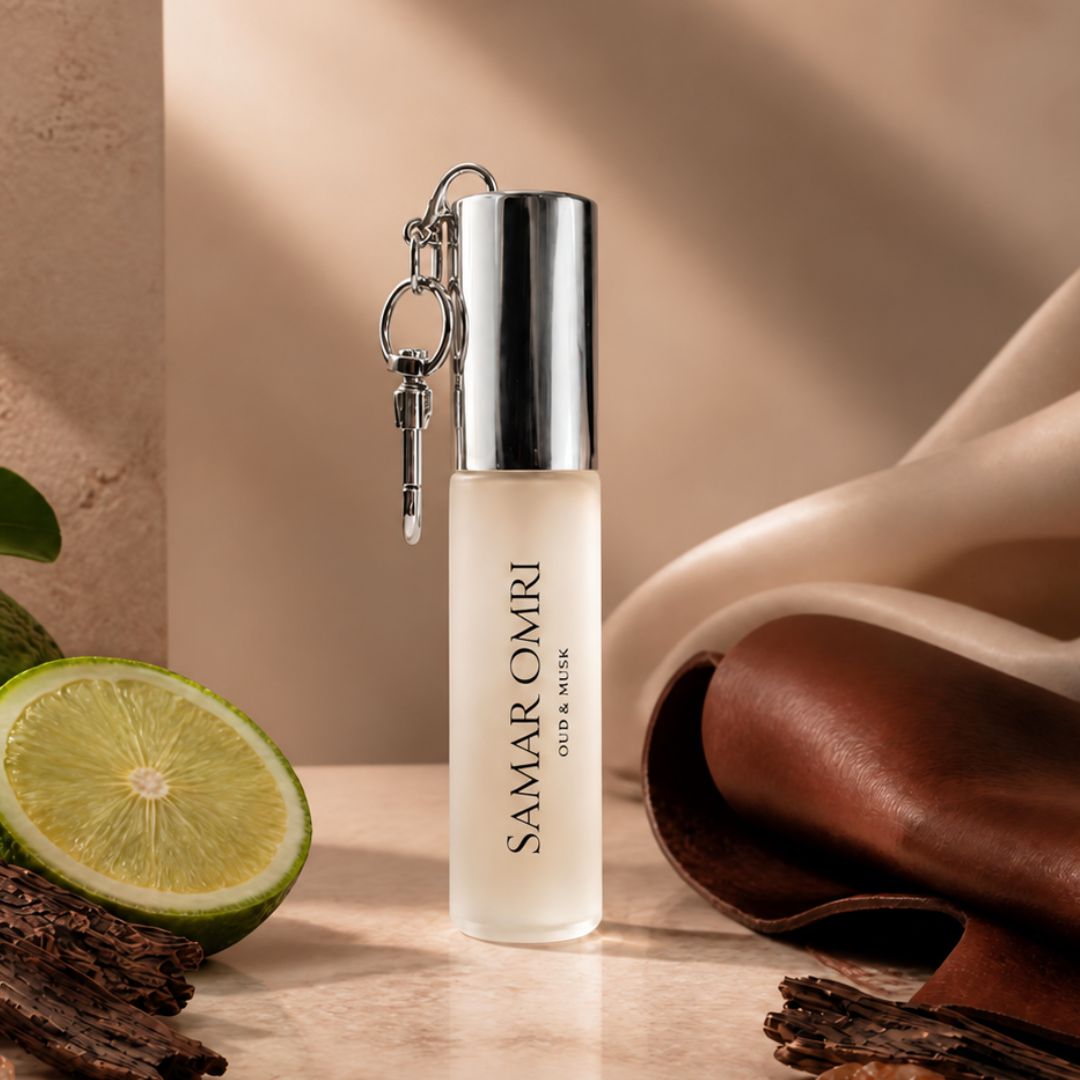 Suede Veil 10ml Keychain Bottle by Samar Omri